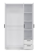 Riidekapp Montana MT03, valge