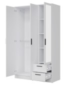 Riidekapp Montana MT03, valge