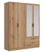 Riidekapp Montana MT04, tamm evoke