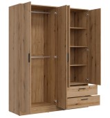 Riidekapp Montana MT04, tamm evoke