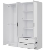 Riidekapp Montana MT04, valge