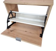 Jalanõudekapp Moon 02, tamm artisan