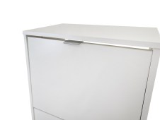 Jalanõudekapp Moon 02, valge