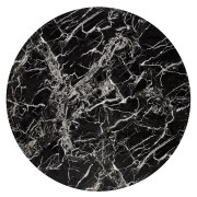 Klaasist lauaplaat (must marmor)