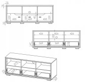 Tv-alus Shelve 10 joonis