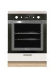 Põrandakapp Smart SM-17D (60 cm), matt valge/sonoma
