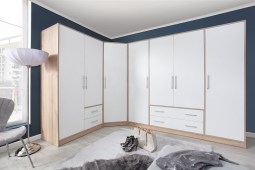 Smart kapid, tamm sonoma/valge lux