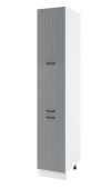 Kõrge kapp Lora SPD4/203,7 (hall/valge)