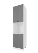 Kõrge kapp Lora SPP 6/225,7 (hall/valge)