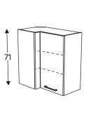 Nurgakapp Kammono-P4 WRP70*40/71 (uks avaneb vasakule)