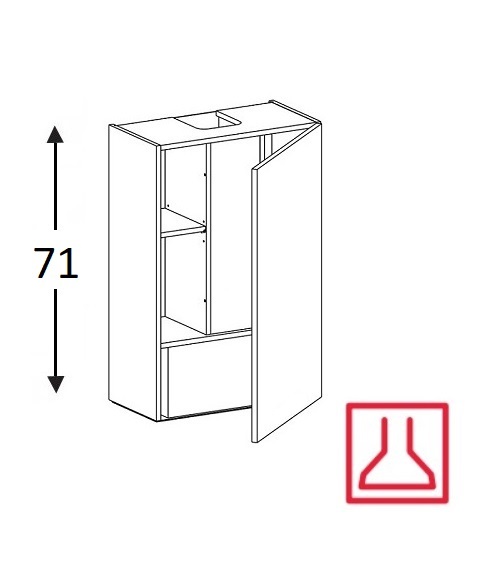 Õhupuhastikapp Kammono L4 WP3 60.1/71 