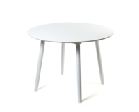 Söögilaud Andria, valge (Ø106)