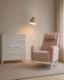 Tugitool Lotte (71/65/103) 1 lotte roosa valge2