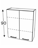 Seinakapp Kammono K2 BW60/90 (sügav)