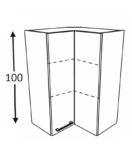 Nurgakapp Kammono K2 BWRP65/100 (sügav)