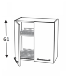 Seinakapp Kammono K2 BWS60/61 (sügav)