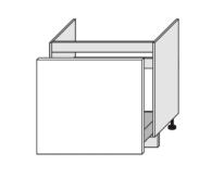 Põrandakapp Silver D1Z M/80