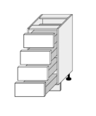 Põrandakapp Silver D4A 40