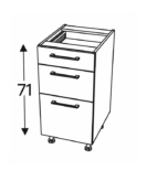 Põrandakapp Kammono M4 DS30/3