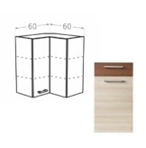 Seinakapp Kam Duo WRP6 (pirn/pähkel)