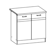 Põrandakapp Eliza EZ16/D80