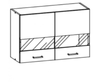 Vitriinkapp Eliza EZ6/G80W