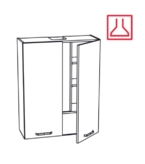 Õhupuhastikapp Kammono K2 BWP8C80/100 (sügav) + õhupuhasti