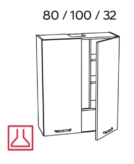 Õhupuhastikapp Kammono M4 WP8C80/100 + õhupuhasti P8