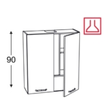 Õhupuhastikapp Kammono KC4 WP8C80/90 + õhupuhasti P8