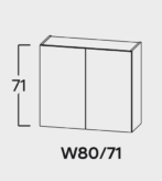 Seinakapp Kam Set W80/71