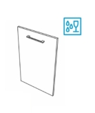 Nõudepesumasina uks Kammono KC4 FZMYW45