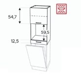 Kapp Kammono F NWPD60.1SS/71 (128 cm)