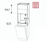 Kapp Kammono L4 NWPD60.1SS/71 (128 cm)