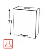 Õhupuhastikapp Kammono M4 W60.1/71 P1 + õhupuhasti