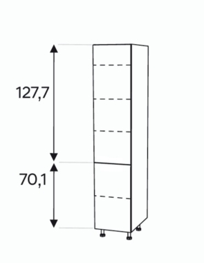 Kõrge kapp Kammono KC4 SD...D2/71