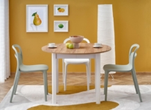 Pikendatav söögilaud Ringo, tamm craft/valge (102/142)