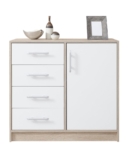 Kummut Smart SRK2 tamm sonoma/valge (90/40/84)