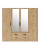 Riidekapp Smart SRL1 artisan, peegliga (200/56/190)