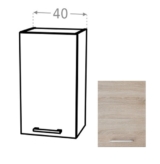 Seinakapp Kam Duo W4 (sonoma/laava)