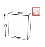 Õhupuhastikapp Kammono KC4 W60.1/P1 + õhupuhasti