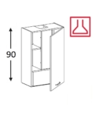 Õhupuhastikapp Kammono-P4 WP3 60.1/90 + õhupuhasti P3