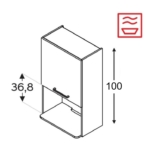 Seinakapp Kammono KC2 WM60/100 (mikrolaineahjule)