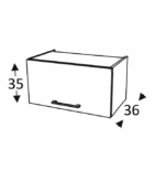 Seinakapp Kammono K2 BWO80/35 (sügav)