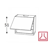 Õhupuhastikapp Kammono L4 WO60/51P1 + õhupuhasti