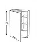 Õhupuhastikapp Kammono K2 WP3 60.1/100 õhupuhasti P3