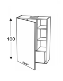 Õhupuhastikapp Kammono KC2 WP3 60.1/100 + õhupuhasti P3