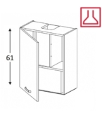 Õhupuhastikapp Kammono KC2 WP3 60.1/61 + õhupuhasti P3