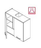 Õhupuhastikapp Kammono-P4 WP8C80/71 + õhupuhasti P8