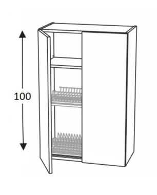 Nõuderestikapp Kammono L4 WS60/100