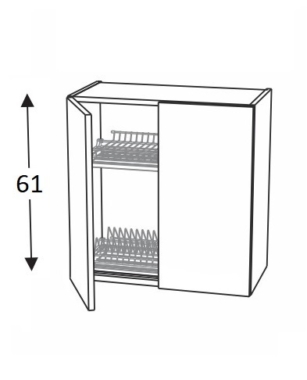 Nõuderestikapp Kammono L4 WS.../61